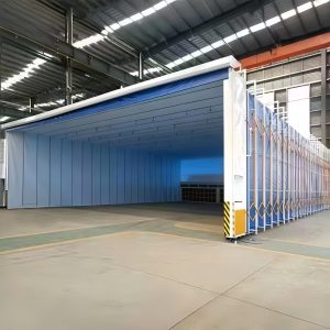 Mobile Telescopic Spray Booth